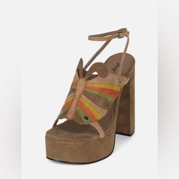 Jeffrey Campbell Shoes - Jeffrey Campbell Monarch Suede Platform Sandals